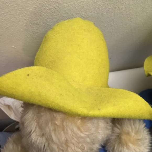 Dondi Paddington Bear Slippers Size (Large) 9/10 Blue Yellow - Picture 6 of 15